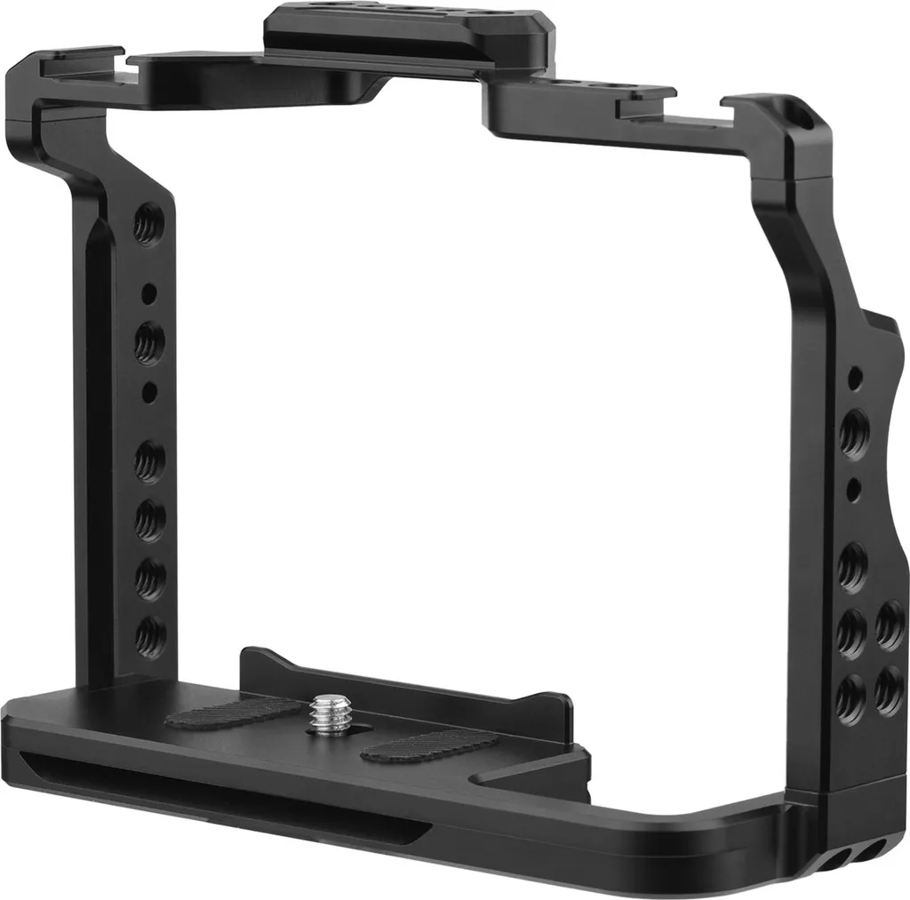 Cage de caméra vidéo en aluminium avec double support griffe - 2