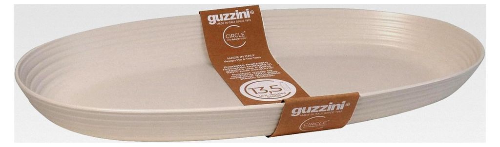 Servierschale - Milchweiß, 41 x 22,9 x H 4,2 cm | 5000 cc