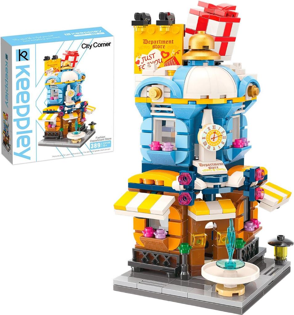 QMAN C0105 Keeppley Klemmbaustein-Set Kaufhaus