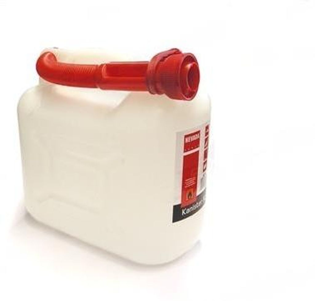 Bidon de carburant blanc - 5 L Image du produit 