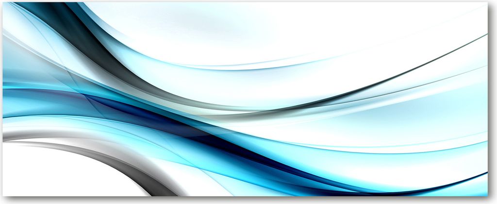Tulup Glas-Bild Wandbild aus Glas - 125x50 - Wandkunst - Wandbild hinter gehärtetem Sicherheitsglas - Dekorative Wand für Küche & Wohnzimmer -...