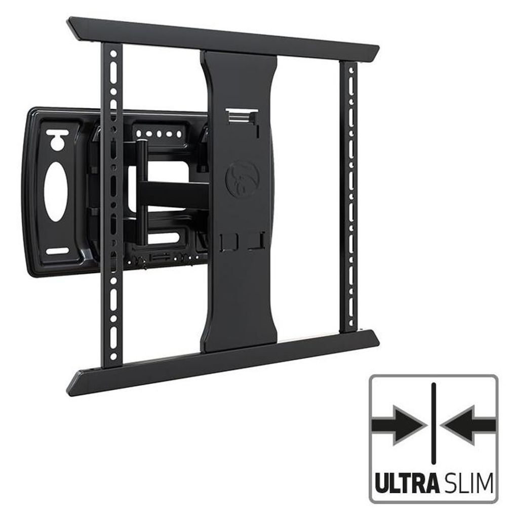 Hagor BrackIT TnT - ultraflache, neig- und schwenkbare Wandhalterung | 40 bis 65" | max. VESA 400x400 | Traglast 40kg