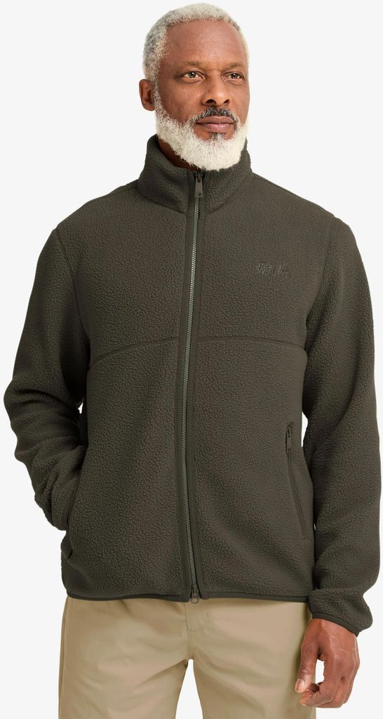 Jack Wolfskin LITE CURL FZ M obsidian moss M