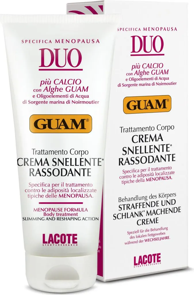 Guam Duo Crema Menopausa 200ml - Analisi Lipolitica e Rassodante