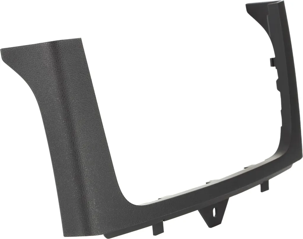 Façade autoradio 2-DIN Smart ForTwo 2010-2015 cadre de montage OEM noir