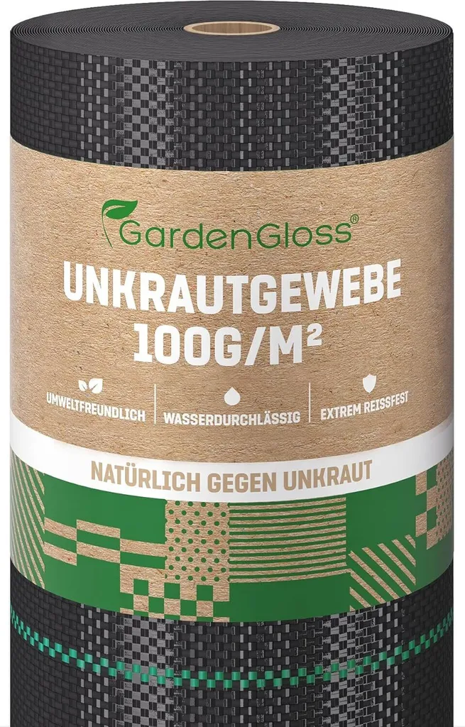 Feutre de Jardinage pour Massifs et Potagers 50m² - 100g/m² Perméable