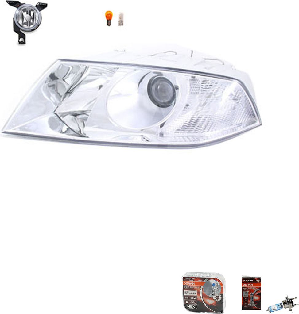 Scheinwerfer Osram Night Breaker Laser kompatibel zu Skoda Octavia 1Z 04-08 DE L 1Z1941017Q 1Z1941017D 1Z1941015A 1C0941699B Johns