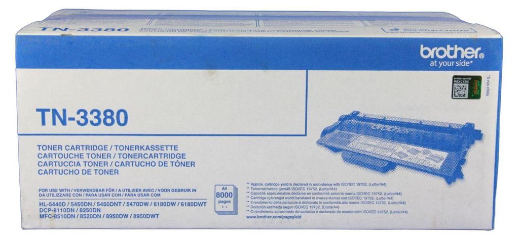 brother TN-3380 schwarz Toner Produktbild 