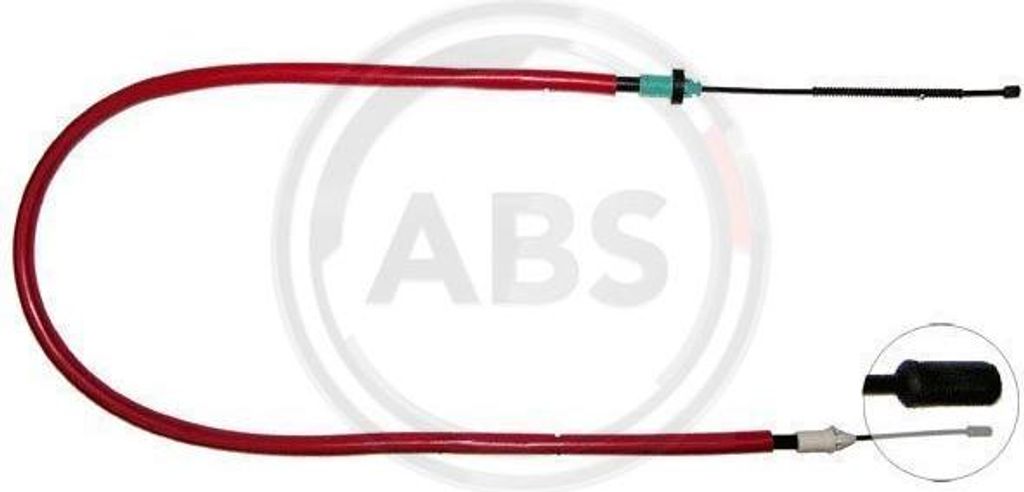 A.B.S. K19298 Seilzug, Handbremse OE 8200087981 kompatibel mit Clio