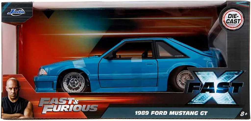 Maquette Ford Mustang GT Fast & Furious 1:24 Jada pour Idée Cadeau Fan - 7