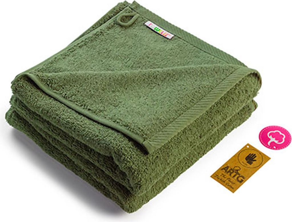 Fashion Hand Towel, Army Green, 50 x 100 cm