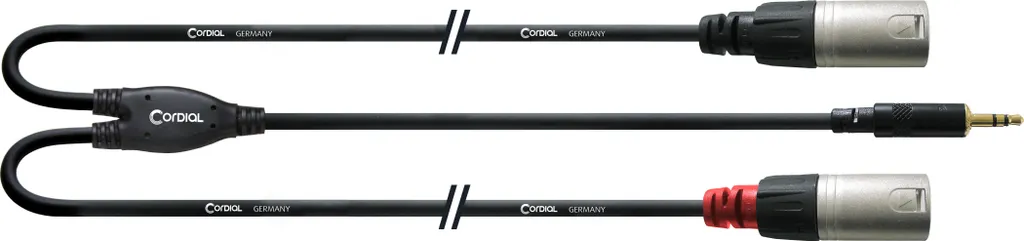 Cordial CFY 3 WMM-LONG | Cavo Audio Premium Jack a 2x XLR - 3m
