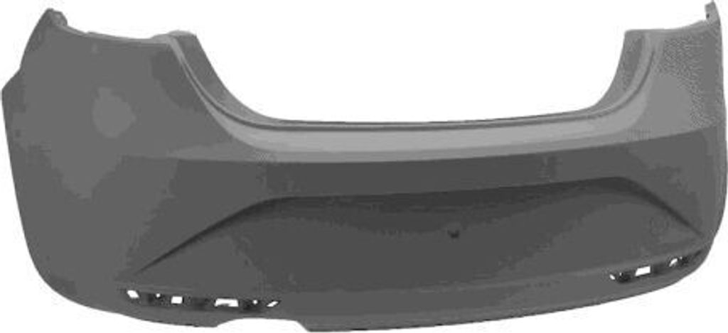 VAN WEZEL Heckstoßstange Stoßfänger Hinten für SEAT Leon Schrägheck (1P1)
