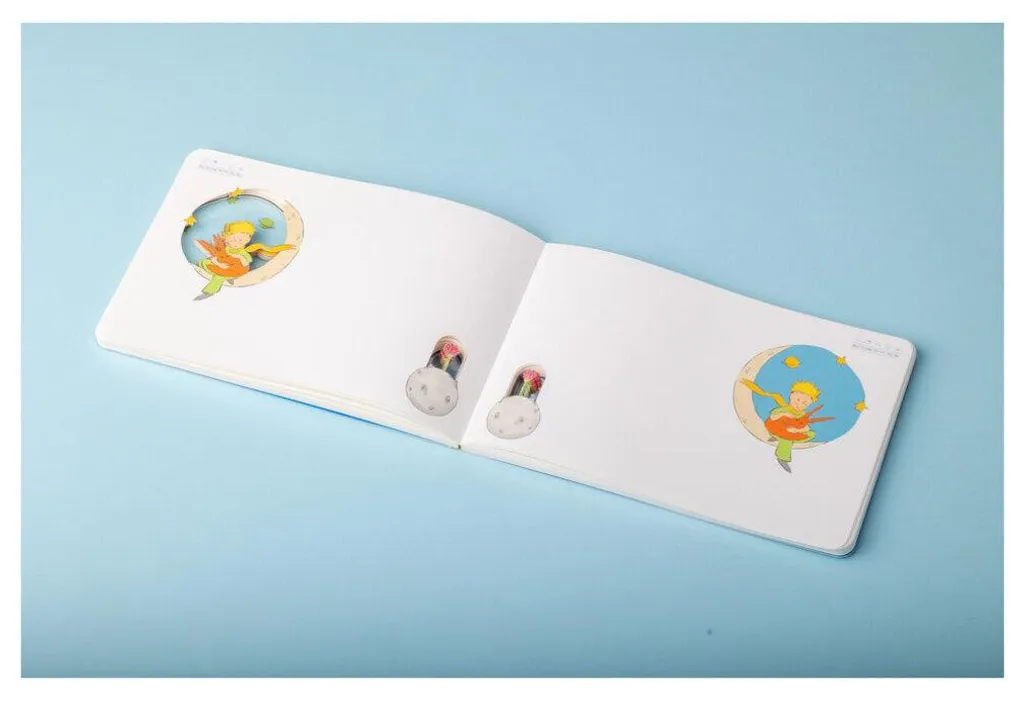 Ne perdez plus vos idées avec ce carnet Le Petit Prince A5 élégant