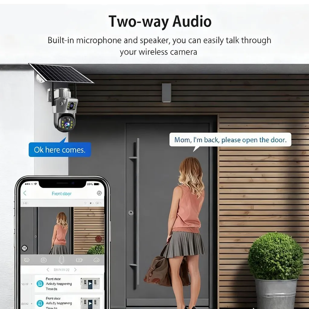 Caméra 4G sans carte SIM : solution de surveillance pour zone isolée - 4