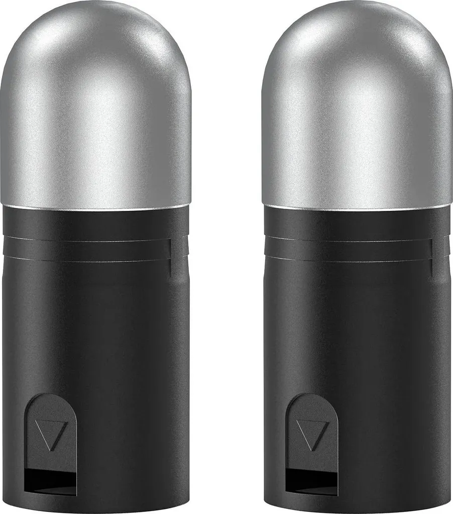 Résistance DMX 120 Ohms Jaune en Acier Inox - Pack de 2 XLR 3 Pôles