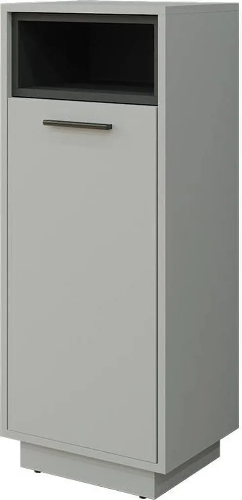 Meuble salle de bain Vicco Beatrice Gris 38x93cm Modèle 40168 - Robuste