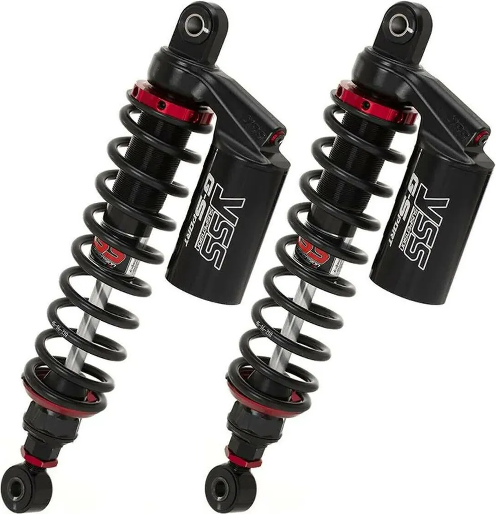 Amortisseurs YSS RG302-335TRL-20-888A Noirs Réglables 330-340 mm
