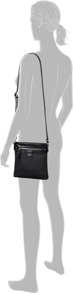 Petit sac bandoulière Gabor Ina Special noir pour femme urbaine stylée