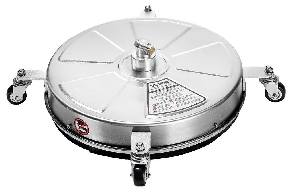 VEVOR 15" Hochdruckreiniger Flächenreiniger, Edelstahl Produktbild 
