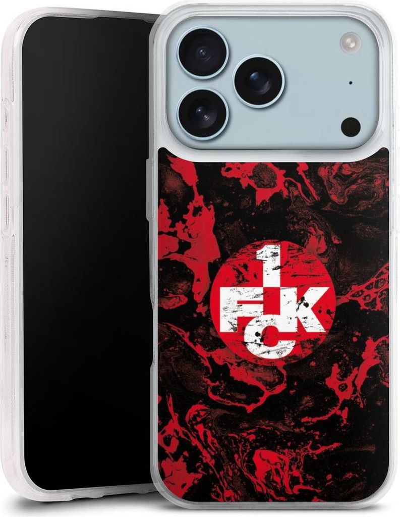 DeinDesign Handyhülle für Apple iPhone 17 Pro Silikon Hülle Case Smartphone Schutzhülle 1. FC Kaiserslautern 1. FCK Logo