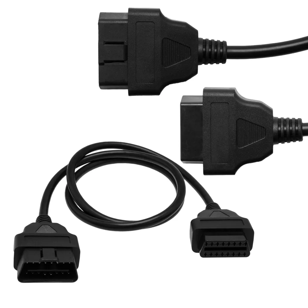 Câble d'extension OBD2 II Mâle vers Femelle 1m - Interface 16 Broches