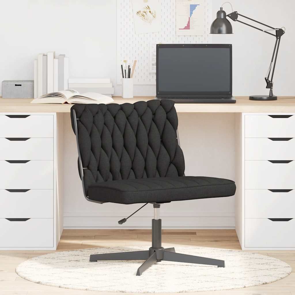 Möbel Bürostuhl Drehbar Schwarz Stoff Fernseh- & Relaxsessel DE5247752