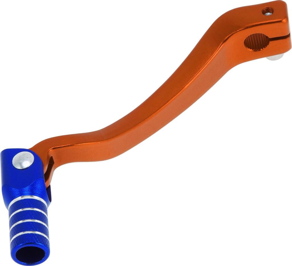 Faltbarer Motorrad-Schalthebel für Kayo T6 Pedal-Schalthebelarm Orange Blau Silberton