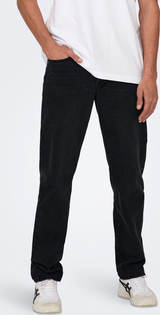 Jeans Straight Fit Pantaloni in denim di alta qualità | Immagine del prodotto 