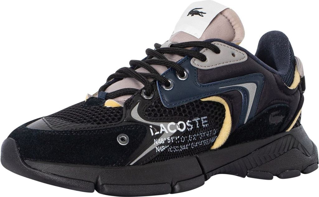 Lacoste L003 Neo 123 1 SMA-Trainer, Schwarz 46 EU