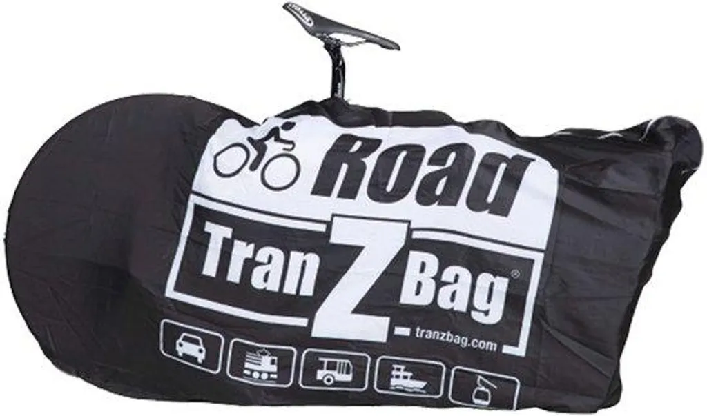 Sac de transport pour vélo de cross et gravel 28 pouces pliable noir