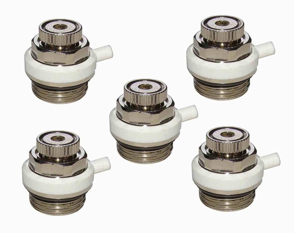 Durovent Heizkörperentlüfter 5er Pack 1/2' Metallausführung Produktbild 