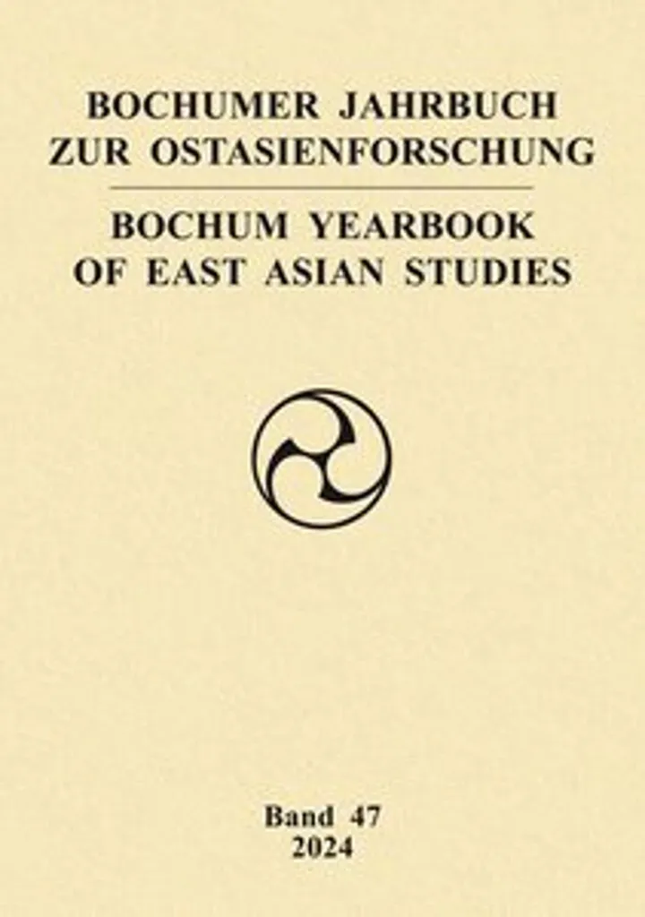 Revue scientifique Bochumer Jahrbuch zur Ostasienforschung analyse Asie