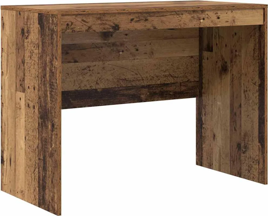 Tavolo Scrivania Etnico vidaXL 100x50x76cm in Legno Riciclato