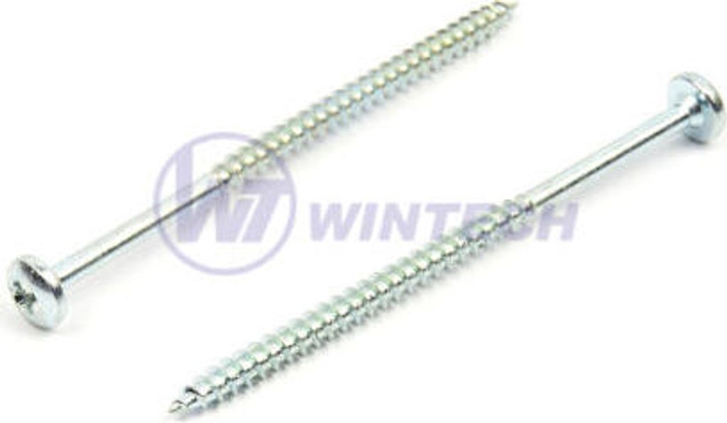 Holzschraube PH PZ 5,0 x 80/50 ZB - PZ2 - Packung 250 Stück Produktbild 