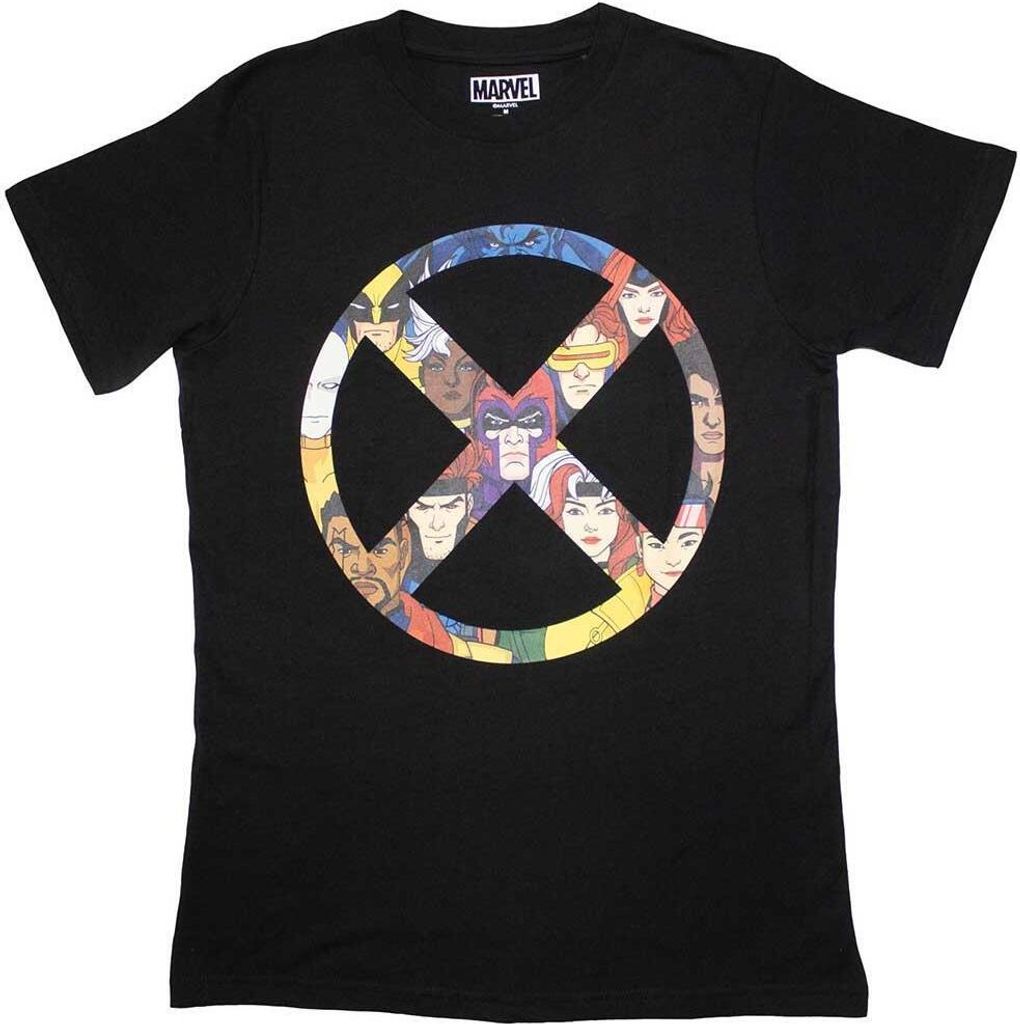 X-Men - "'97 X Badge" T-Shirt für Herren/Damen Uni RO11675 (XL) (Schwarz)