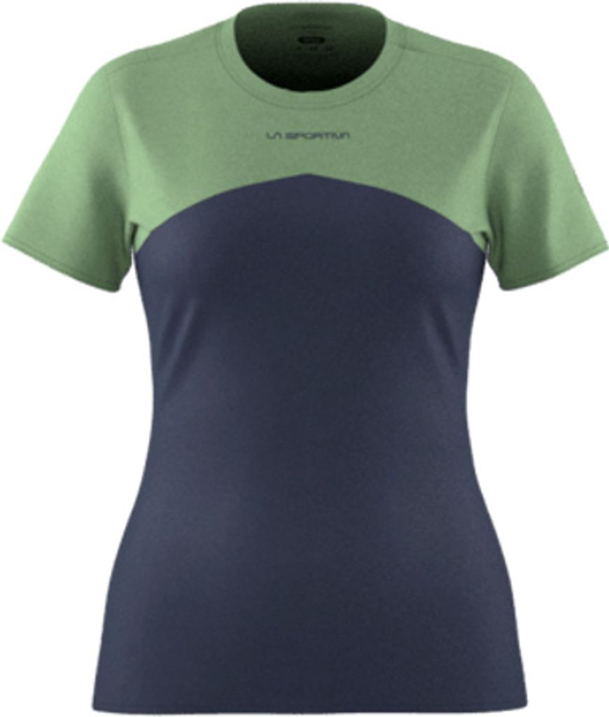 Roof T-Shirt W, Climbing, Woman, T-Shirt, B46E37 Night Sky/Aspen Green, M - La Sportiva