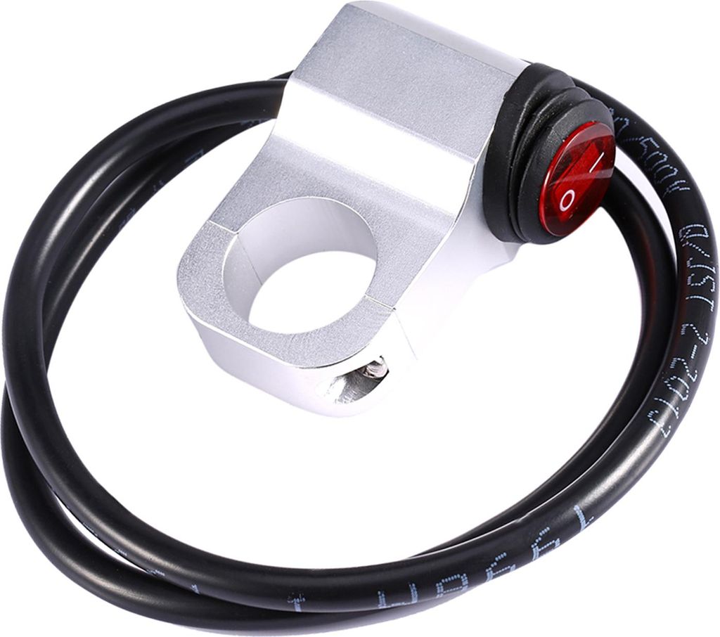 12V 16A Motorcycle Waterproof Handlebar Headlight Fog Spot light On Off Switch