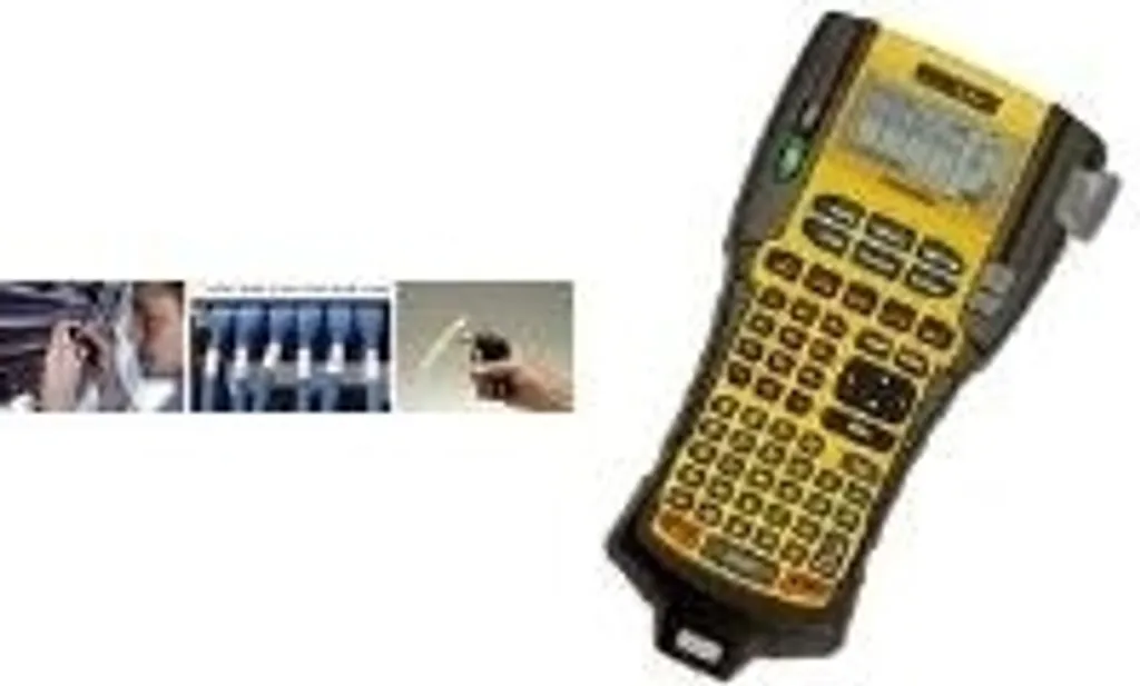 Étiqueteuse Industrielle Rhino 5200 Dymo pour Rubans de 19mm Jaune