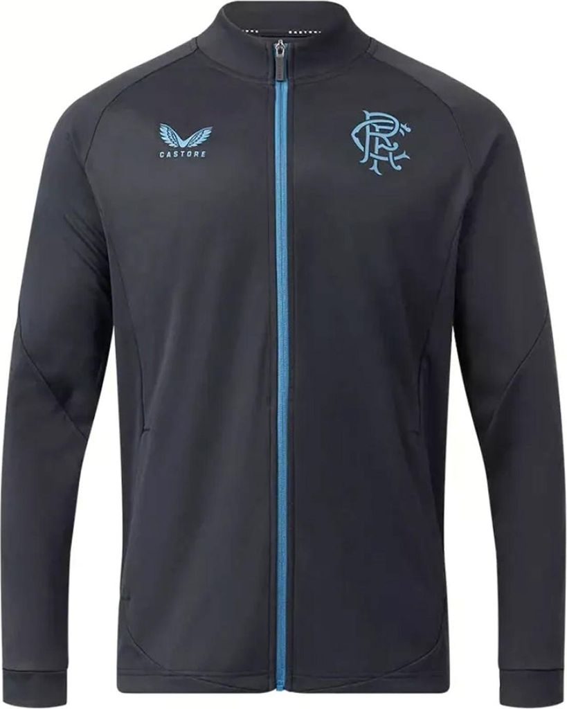 Castore - Herren - Glasgow Rangers Softshelljacke - Blau - Produktbild 