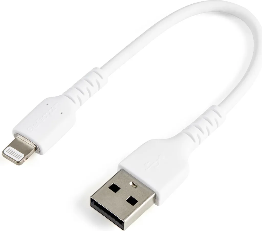 StarTech.com Cavo iPhone 15cm MFi - USB-A Bianco Rinforzato Kevlar