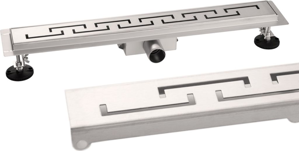 Duschfliese Line Drain 70 cm Griechisch