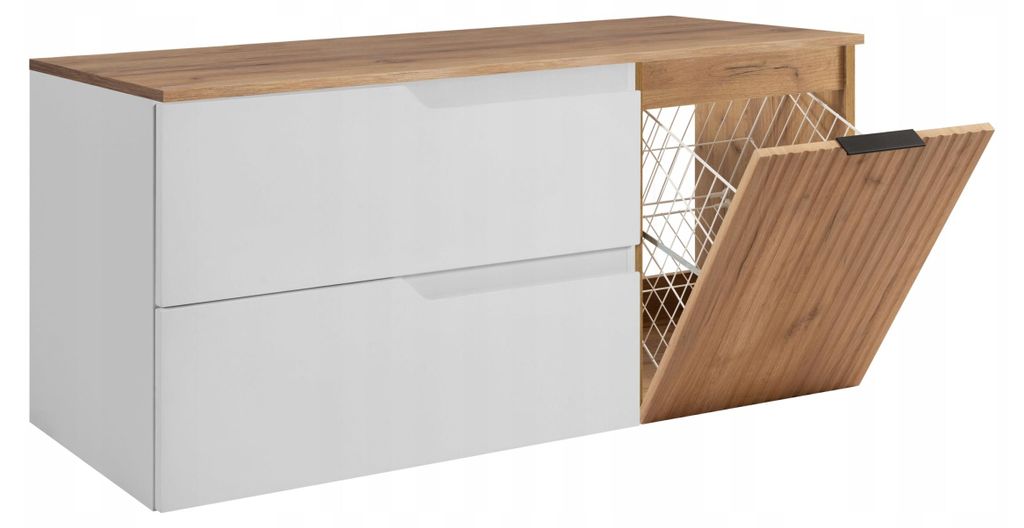 Rodan Skříňka pod umyvadlo 120cm - s deskou a košem na Obrázek produktu 
