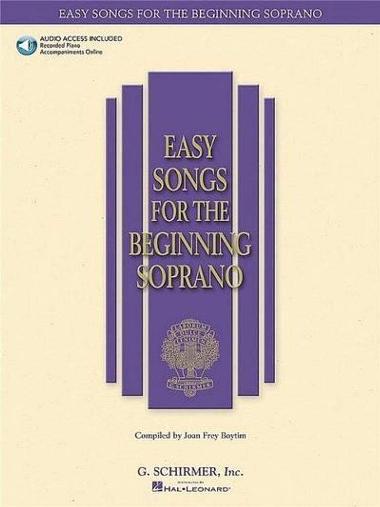 Leichte Lieder für den beginnenden Sopran