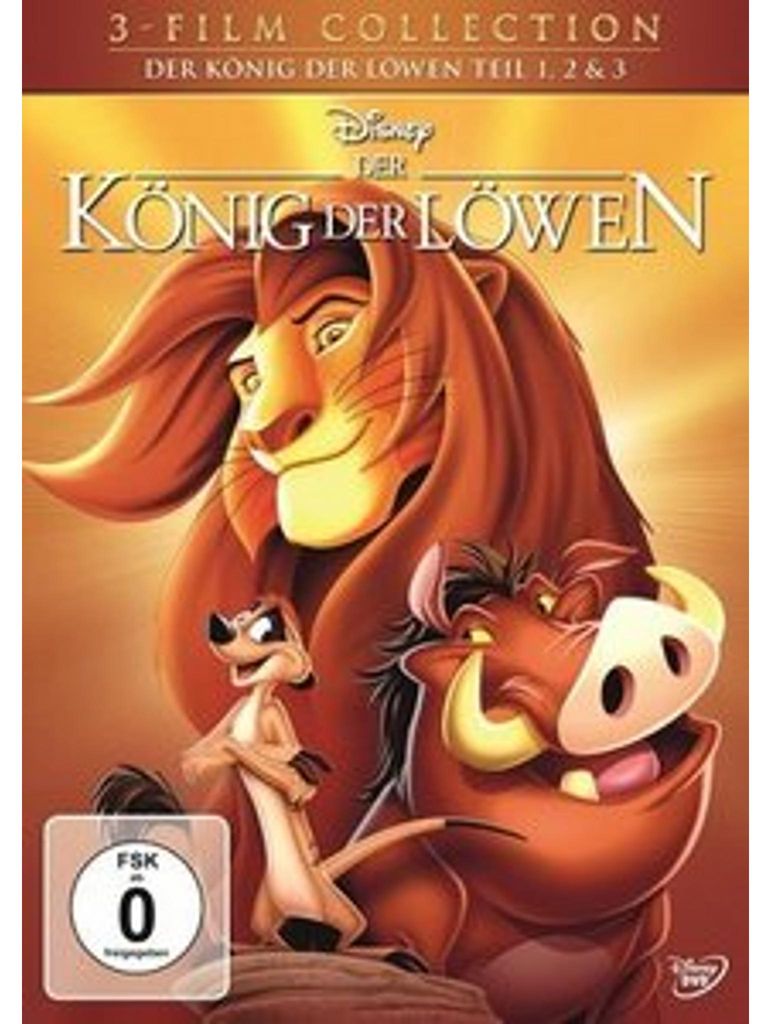 Disney Der König der Löwen Dreierpack [DVD] Produktbild 