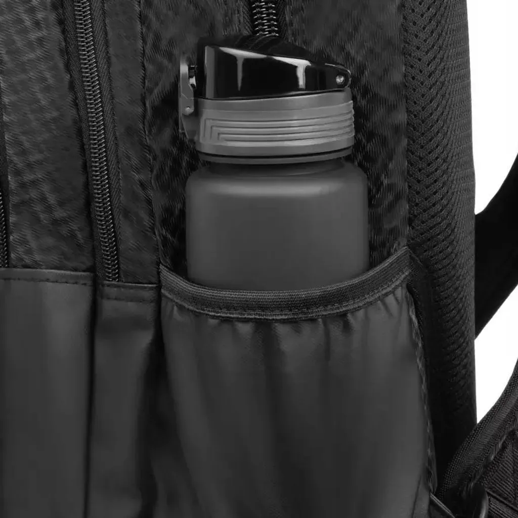Sac à dos CoolPack SOUL 18 TRACE NET noir ergonomique de 27L - 10