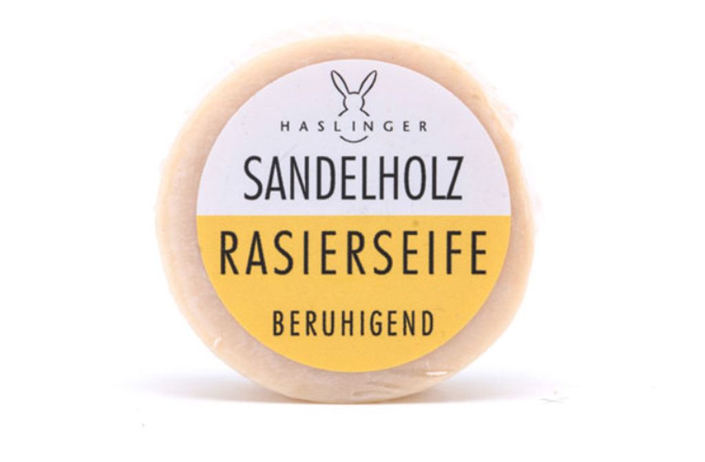 Rasierseife Haslinger beruhigend Sandelholz