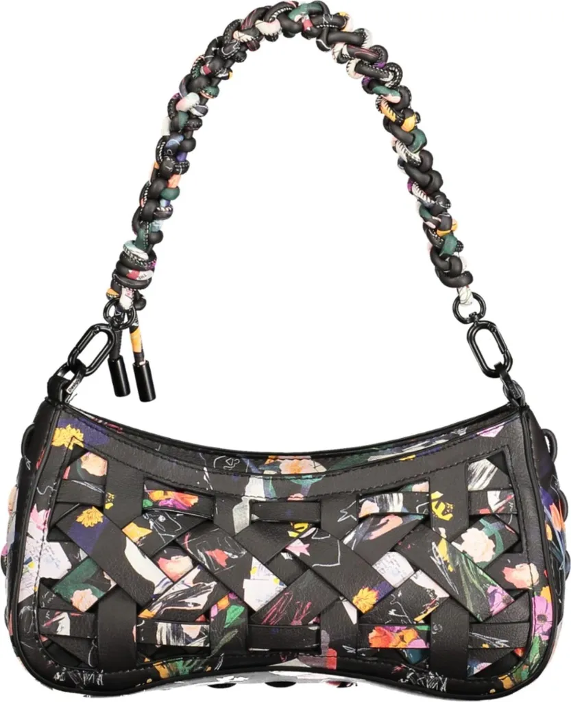 Borsa Nera Design Minimalista | Scomparti Invisibili ed Eleganza Pura
