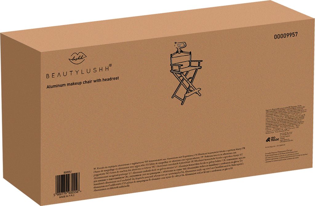 Schminkstuhl  Make-up Stuhl Regiestuhl Klappstuhl Alu Produktbild 