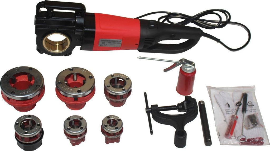 Varan Motors - NEPTR-02 Gewindeschneidmaschine 2000W für 1/2'', 3/4'', 1'', 1-1/4'', 1-1/2'', 2'' Rohre
